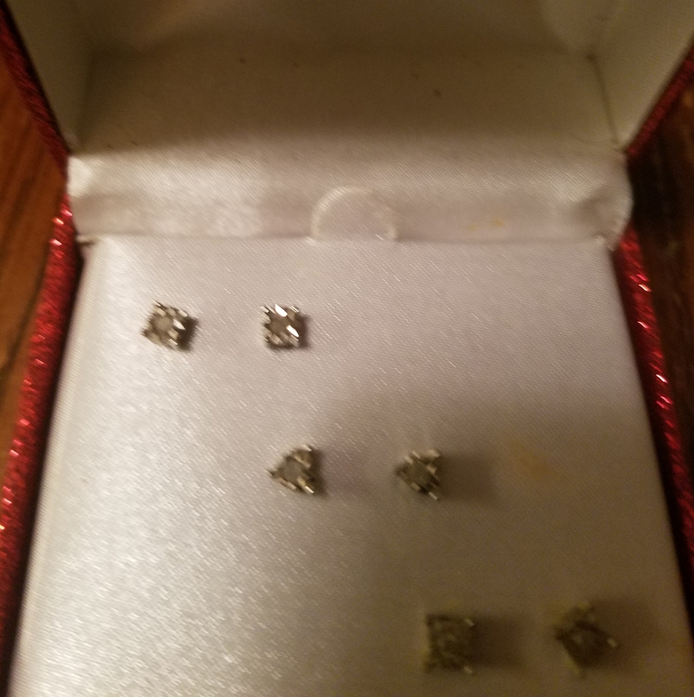 Diamond earrings